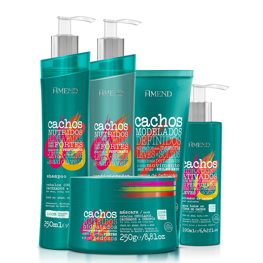 Kit Amend Cachos Crespos | 5 produtos